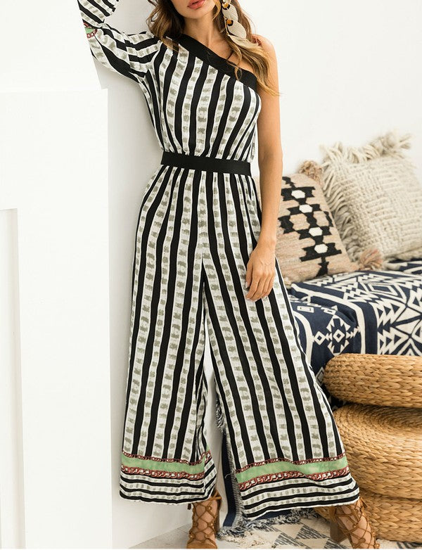“Chains and Stripes” Jumpsuit